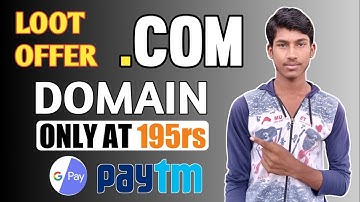 .COM Domain only 195 | Jaldi kariye kahi offer nikal na jaye | .cOM Domain Cheap Price 2021