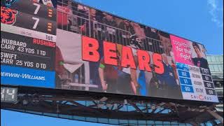 Bear Down Chicago Bears Soldier Field - 2024 Caleb Williams, DJ Moore and Montez Sweat edition