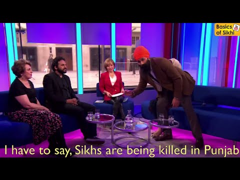 Jagmeet Singh Live BBC Protest #SikhLivesMatter #bbcsml Full Segment