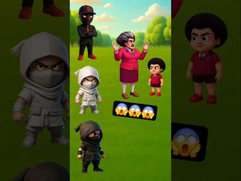 الرجل النينجا ضرينى يا ماما