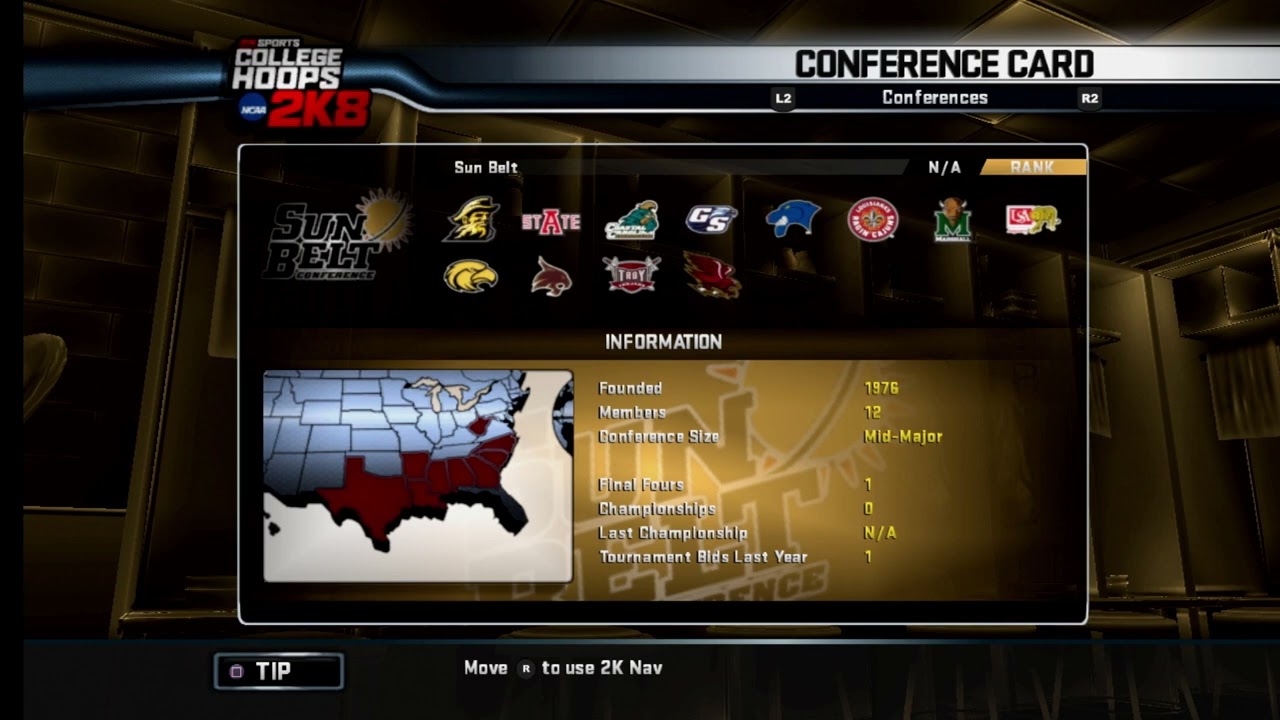 Sun Belt Conference 2023 Updated Overview - College Hoops NCAA 2K8