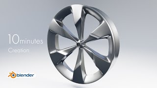 [blender2.9 tutorial] Modeling in Wheel /Rims in 10 minutes!