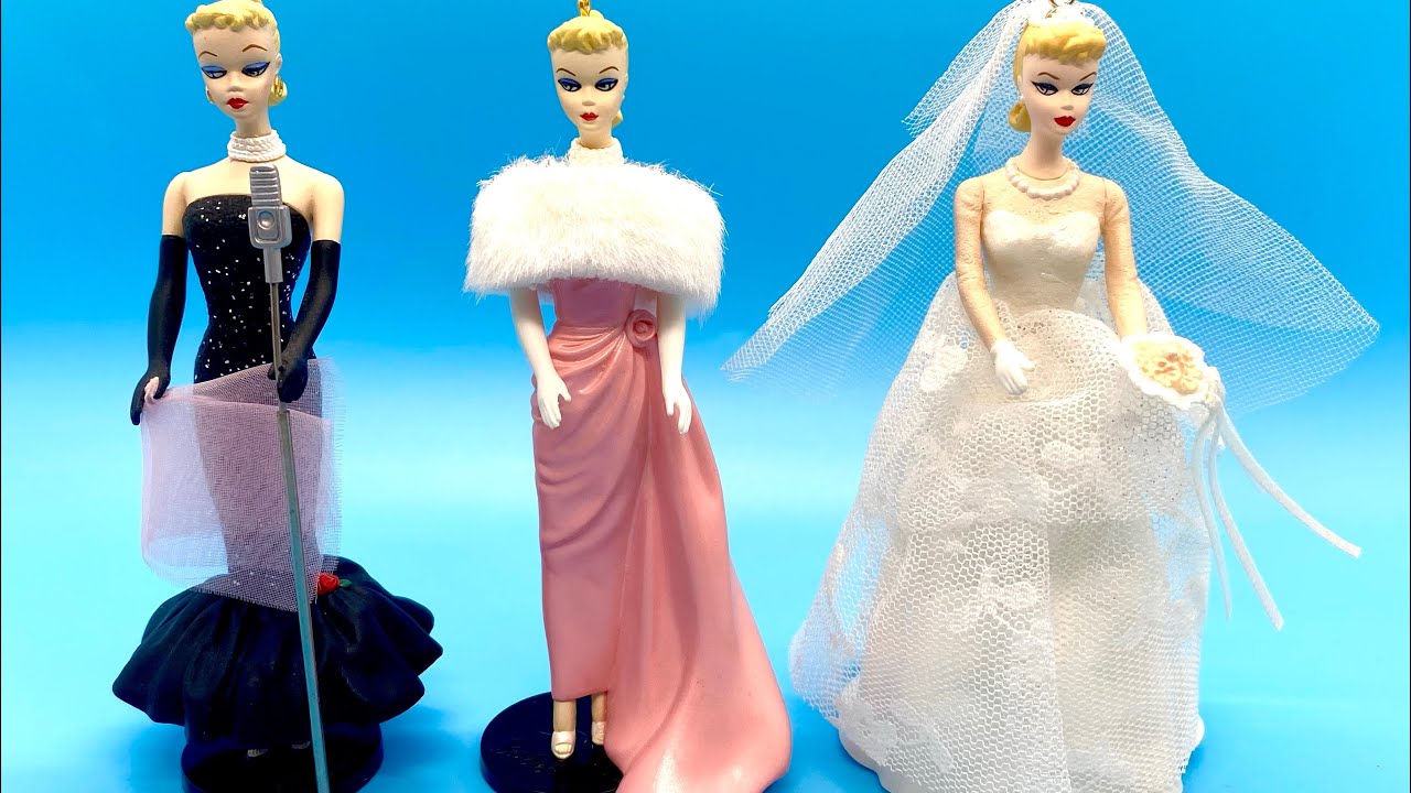 BARBIE Hallmark Keepsake Ornaments COLLECTOR SERIES (2 3 & 4 in series)