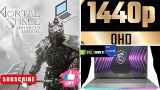 Mortal Shell DX12 ultra setting 1440p I9-12900HX RTX 3080 TI