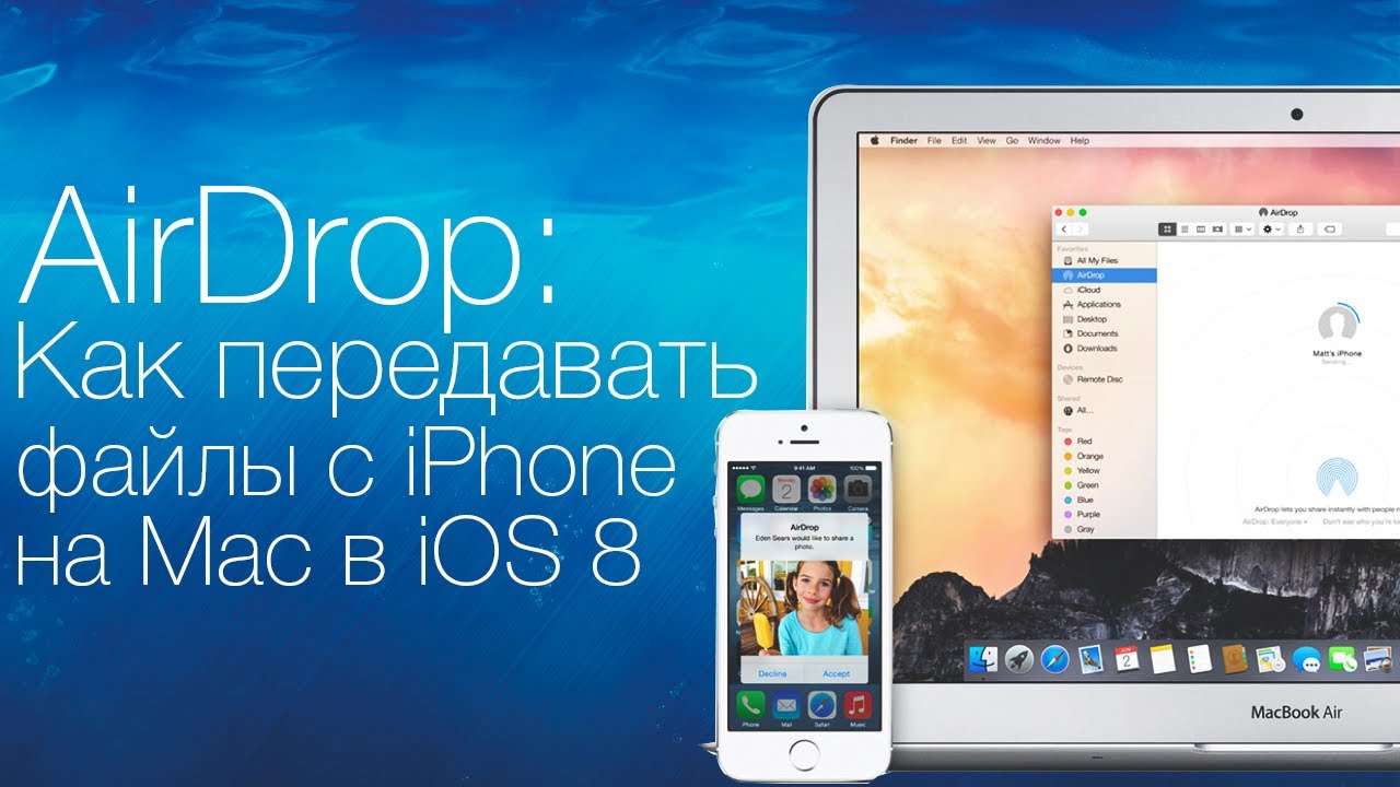 Как Перекинуть Фото Через Airdrop Iphone