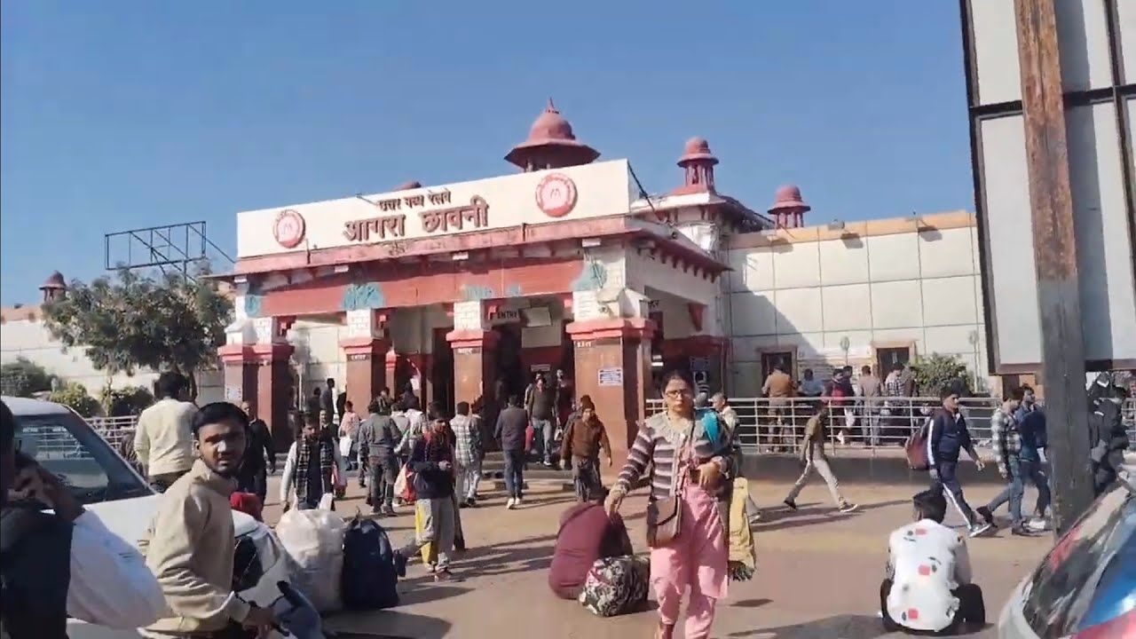 आगरा छावनी कैंट जंक्शन #travel 