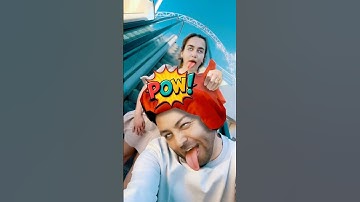 👀👅 Crazy Eyes Snapchat Filter: ESCALATOR  Prank 🤣