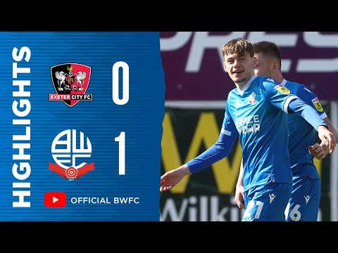 Exeter City Bolton Goals And Highlights