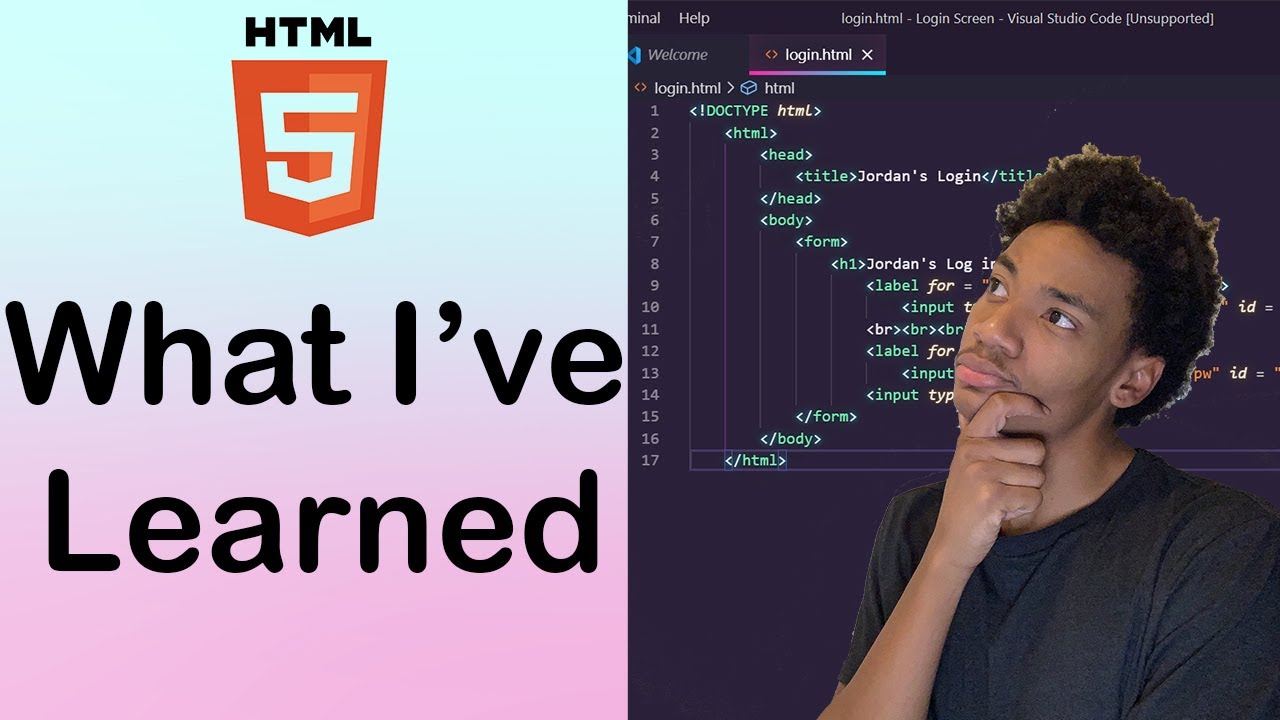 What I've Learned In HTML So Far // Web Dev - YouTube