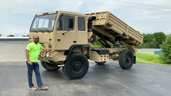 Stewart & Stevenson M1078 LMTV Custom Dump Truck C...