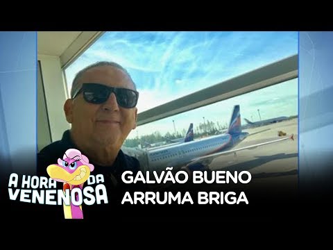 Veja Vídeo: CALA A BOCA! Galvão Bueno se envolve em confusão na Rússia