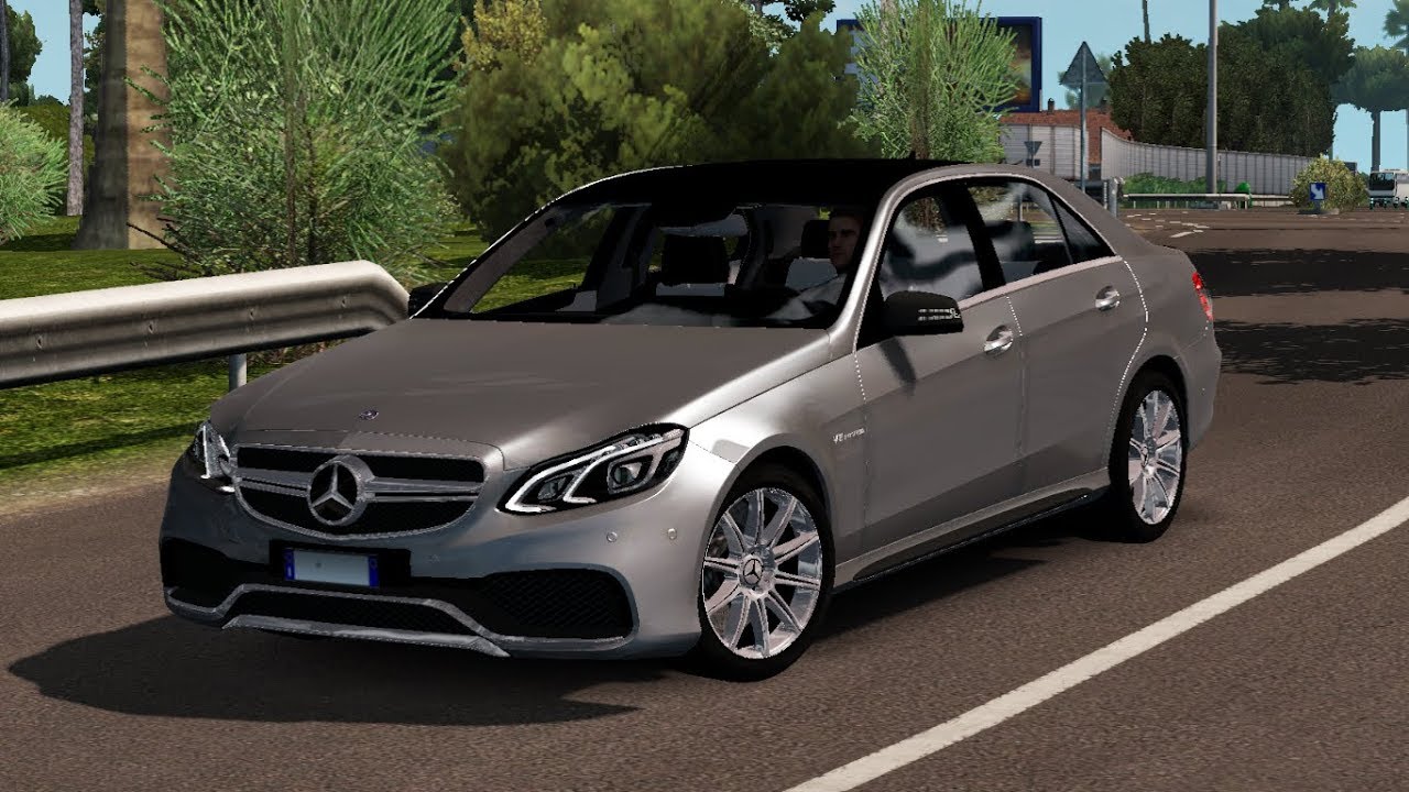 [1.34] Euro Truck Simulator 2 | Mercedes E63 AMG 2016 v 1.2 | Mods ets2 1.33 download