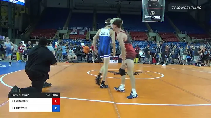 126 Lbs Consi Of 16 #2 - Brayden Belford, Oklahoma...
