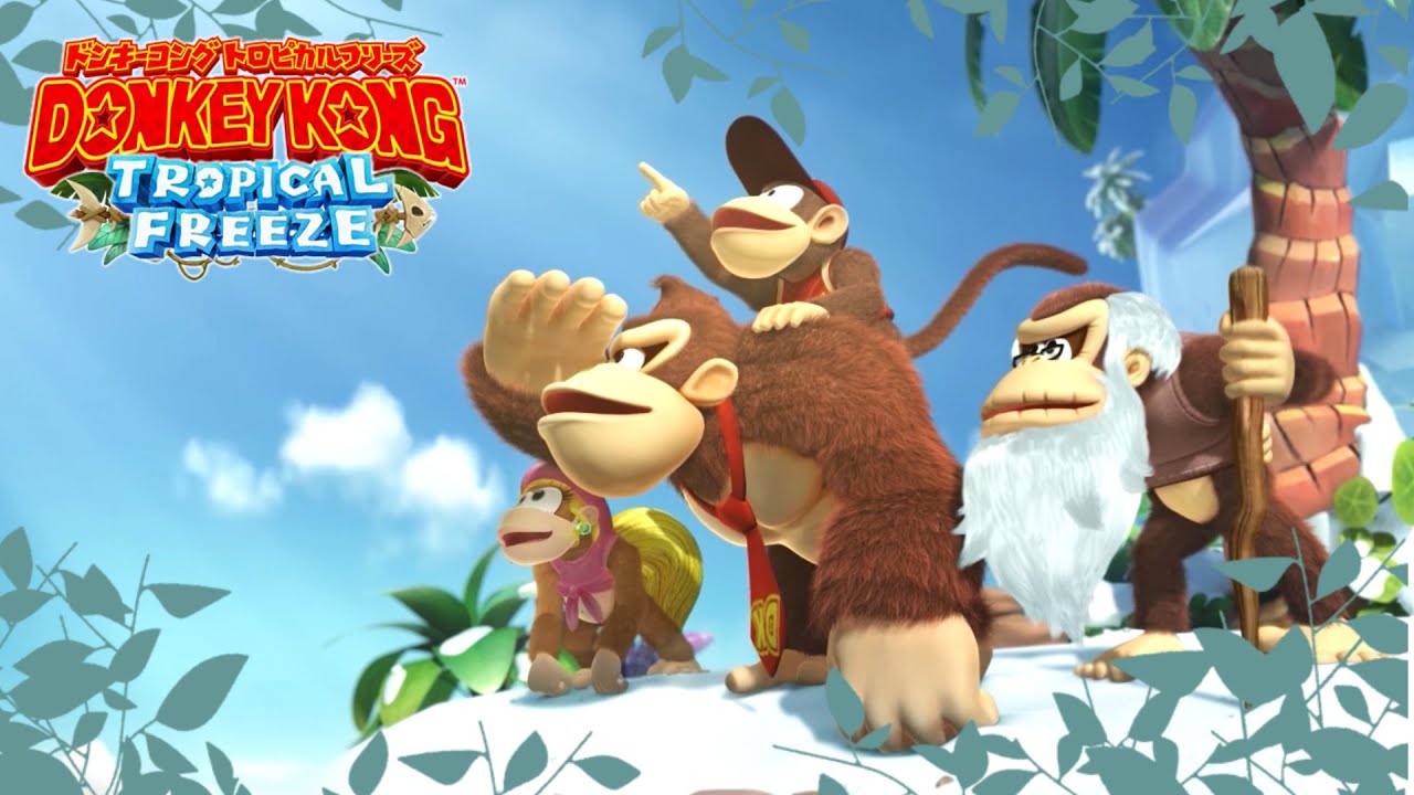 Donkey Kong Tropical Freeze] At the end of a long battle