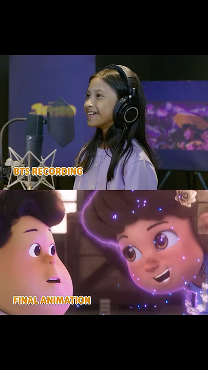 Proses di balik layar pengambilan suara Meri (Quinn Salman) dalam film JUMBO #FilmJumbo 🔮🫧