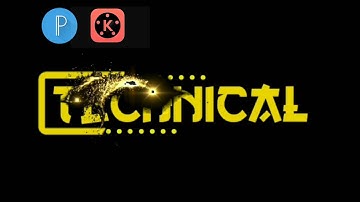 How To Creat Golden Particle Intro Kinemaster Tutorail || PixelLab±Kinemaster || Technical Boy Pk