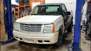 Escalade front on a regular cab Silverado looks SICK - Desperado