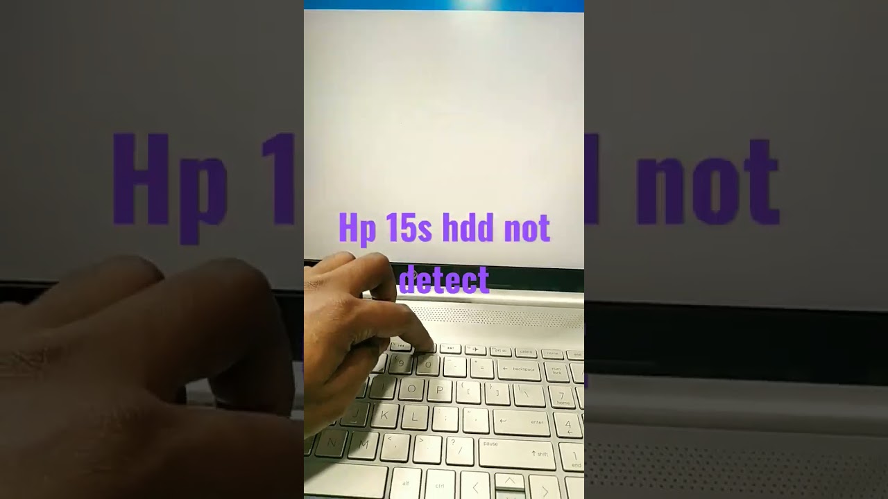 HP-15s HDD NOT DETECT