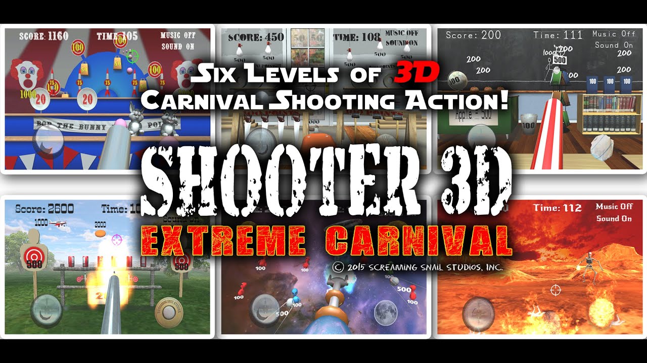 Shooter 3D Extreme Carnival Game for Android
