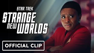 Star Trek Strange New Worlds - James T. Kirk And Uhura Meet For The First Time Clip 2023