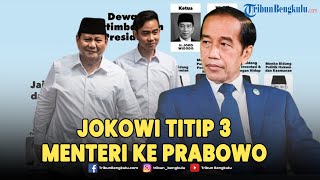 🔴LIVE : 'Bocor' di Medsos Susunan Kabinet Prabowo-Gibran, Jokowi Titip 3 Menteri