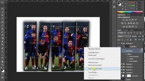 Adobe Photoshop Tutorial - Vertical Panel Effect!