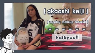 Akaashi Keiji Cosplay Makeup Tutorial Fem Haikyuu