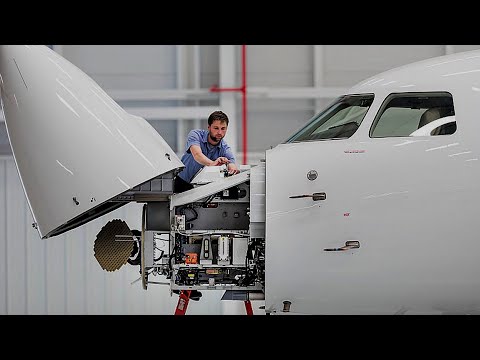 How do they build Dassault aircraft? ✪ Factory Tour