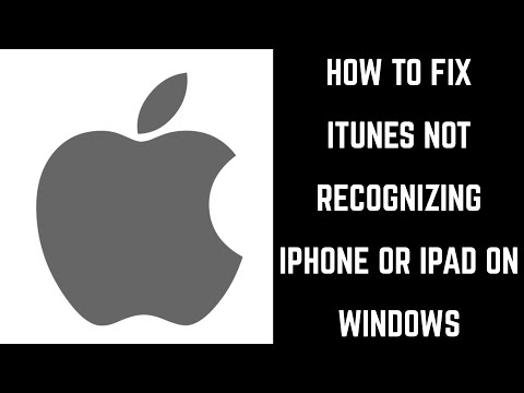 How to Fix iTunes Not Recognizing iPhone or iPad on Windows Computer