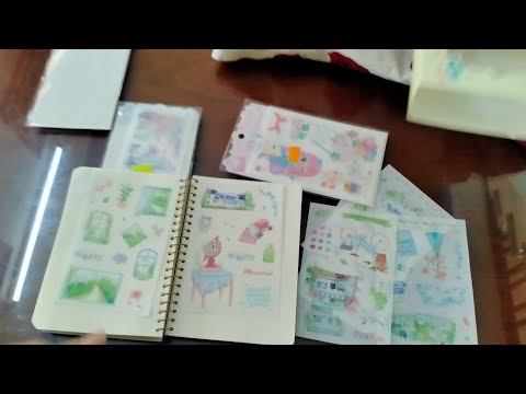 Video An Châu giới thiệu bộ hình dán sticker trong suốt siêu... - youtube