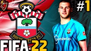 FIFA 22 SOUTHAMPTON CAREER MODE- SAINTS TO THE TOP EPISODE 1