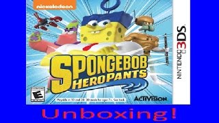 Spongebob Heropants (3DS) Unboxing