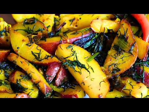 Fragrant Potato Side Dish I Make Frequently |Soya Saag Aloo Bhaji thumbnail