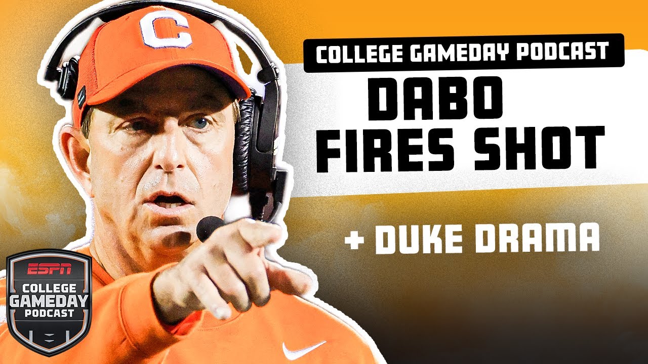 Dabo Swinney Puts Ole Miss’ Pete Golding On Blast For Tampering?! | College GameDay Podcast