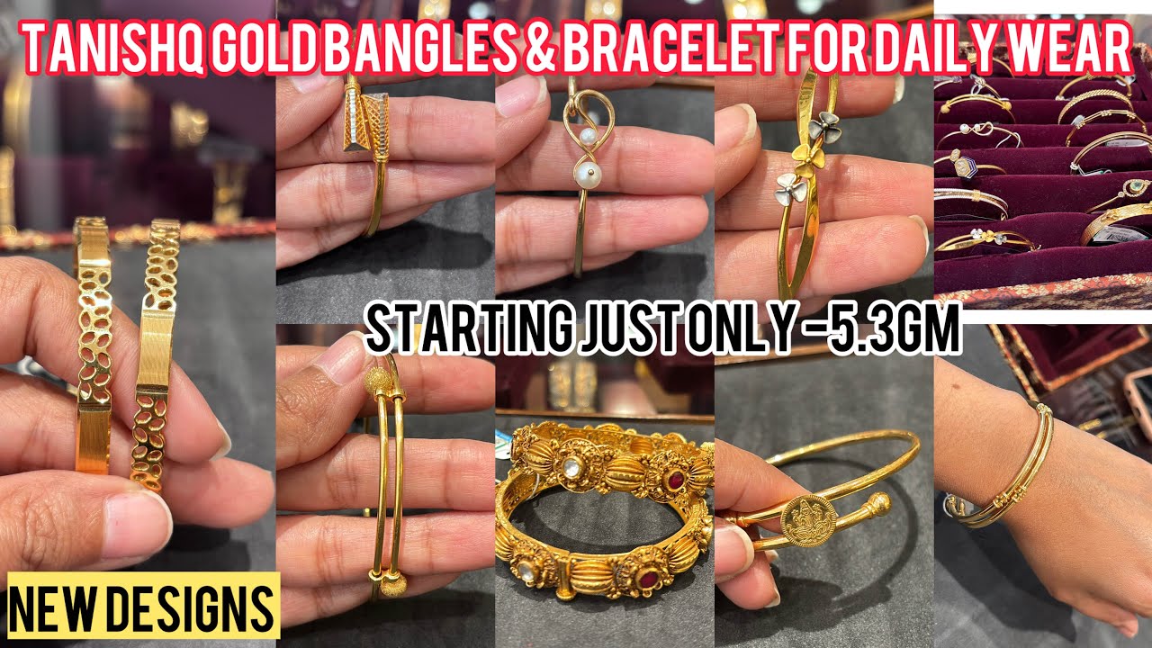 Tanishq Gold Bangles Designs with Price