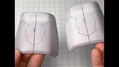 Symmetrical Scribing on Gunpla