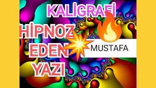 Kali̇grafi̇ Sanati İle Mustafa İsmi̇ İsme Özel Vi̇deolar