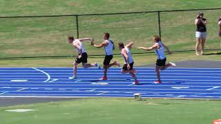 Round 1. 4 x 100m Open Men, 2026 Dane Bird-Smith Shield, SAF 21/02/2026 