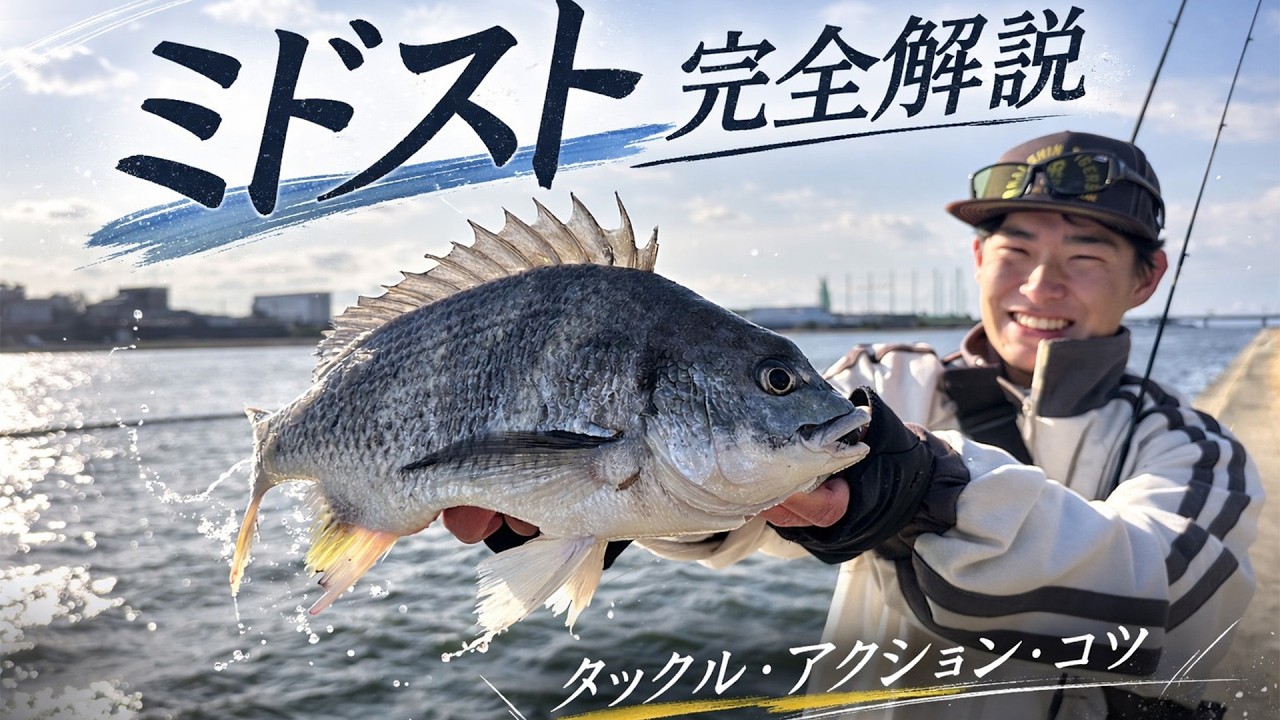【ミドスト完全解説】チニングの秘密の釣り方教えます