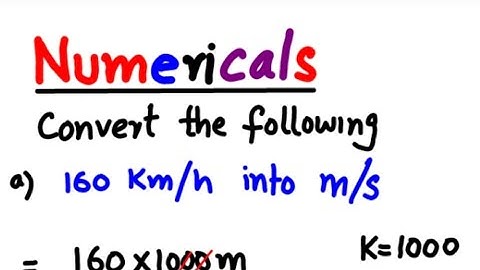 Class 9 Physics NBF New Book | Unit 2 Kinematic Exercise Numerical Question Solution | CSA Edu.