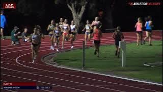 Linden Hall sets new Australian 1500m record - 3:59.67 // aeTV