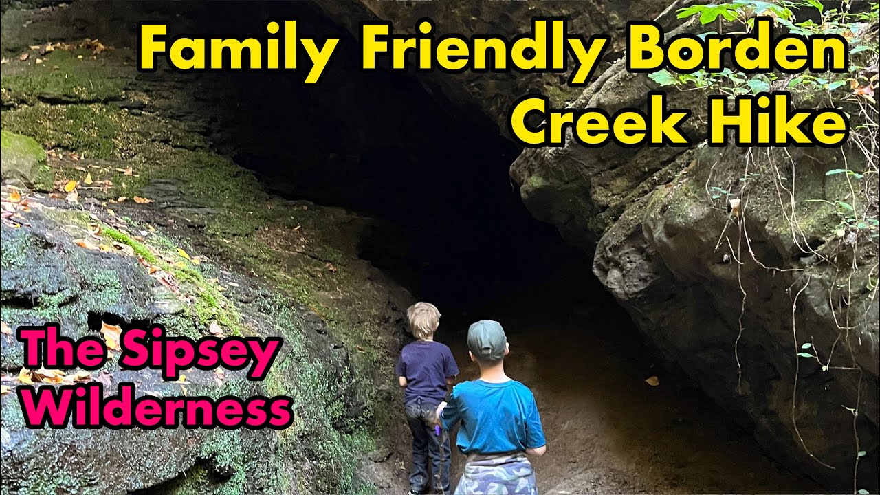 Family Hike on Borden Creek, Sipsey Wilderness Area, Alabama YouTube