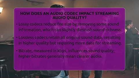 How Does An Audio Codec Impact Streaming Audio Quality? - Audio Gear Insider