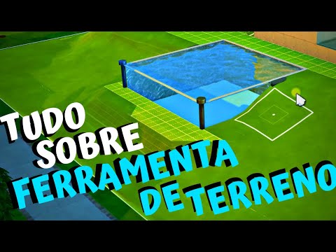 COMO USAR FERRAMENTA DE TERRENO | Dicas de Construção The Sims 4