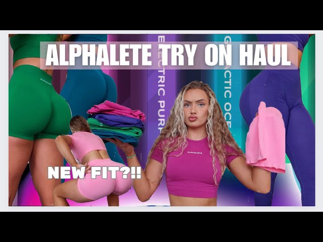 WHY ALPHALETE? AMPLIFY APRIL TRY ON HAUL 4.5 & 6.5 SHORTS & LEGGINGS