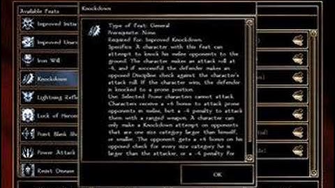 NwN 1 - Character Creation part One