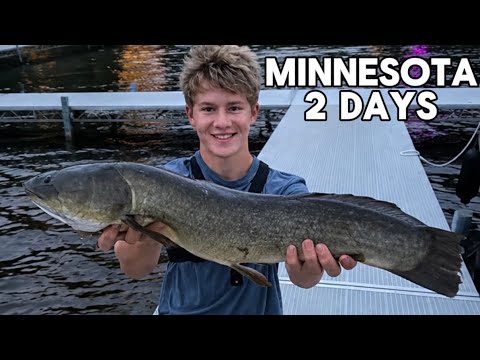 Fishing Minnesota for 2 days! (Bass, bowfin, catfish and more!)