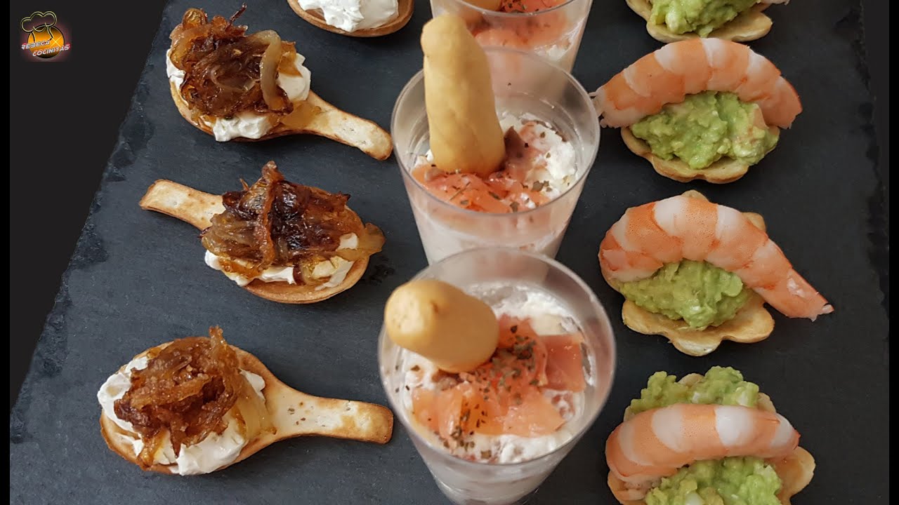 Canapes Gourmet 2 muy FACILES YouTube