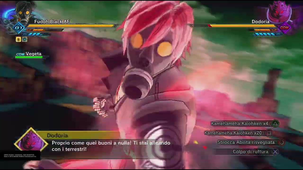 DRAGON BALL XENOVERSE 2 Black AF Fudoh black AF