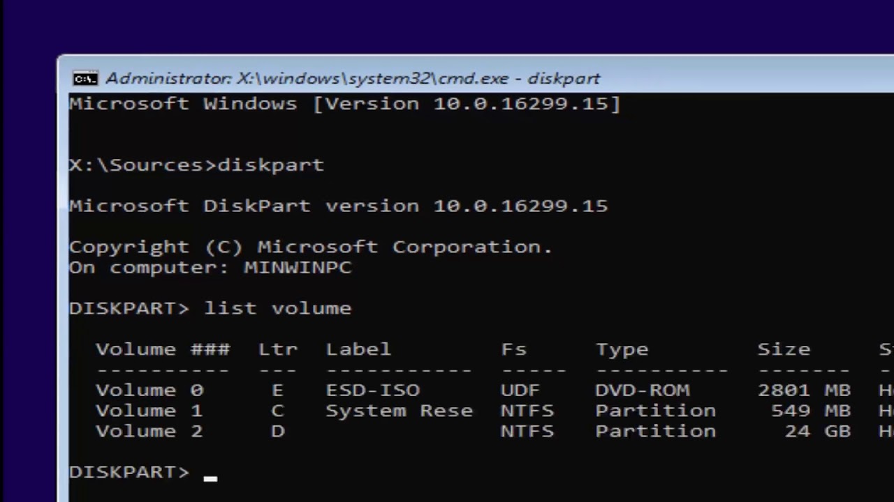 Reset Windows 28 Password Command Prompt